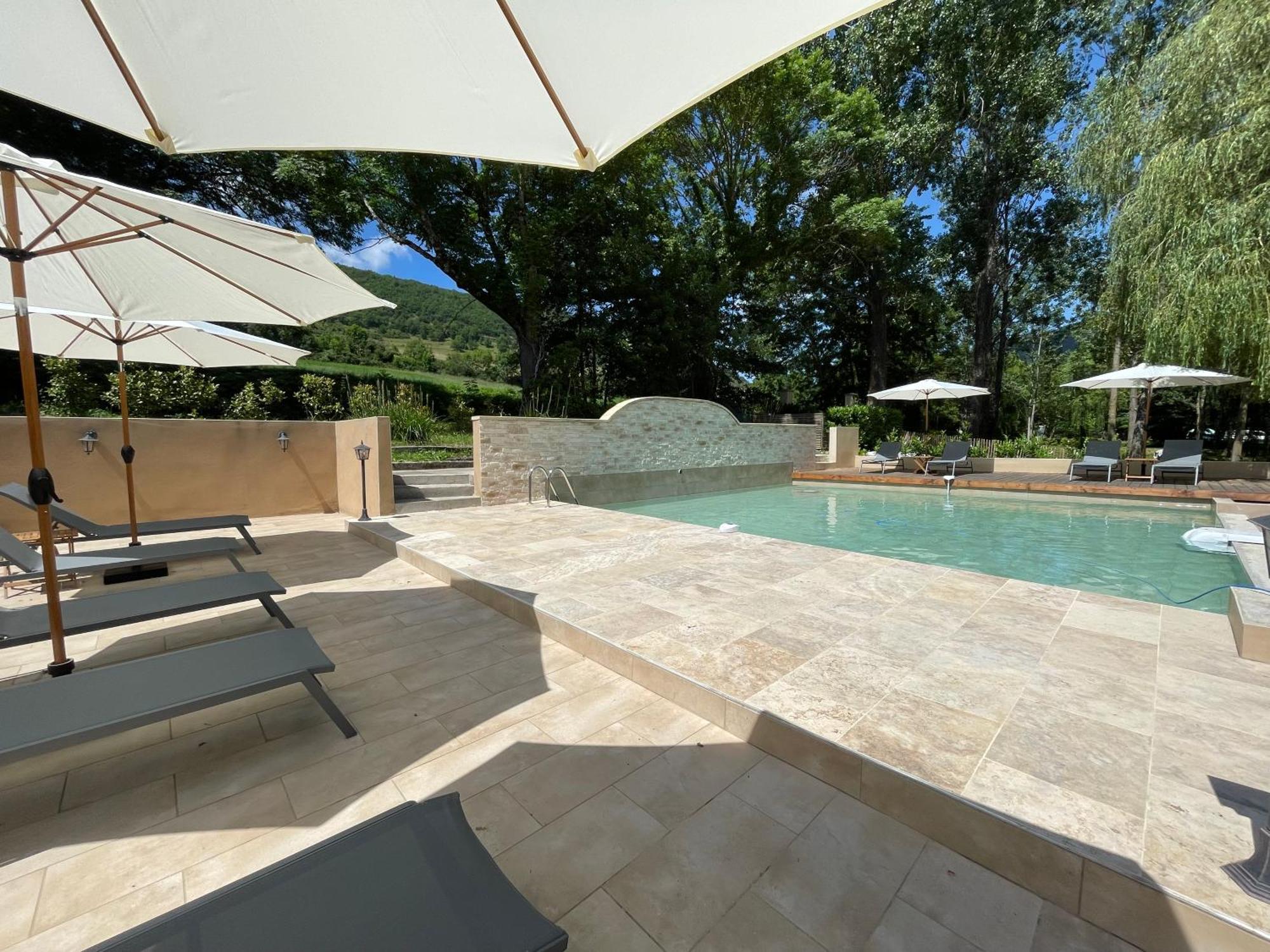 Отель Les Terrasses Du Durzon Nant Экстерьер фото